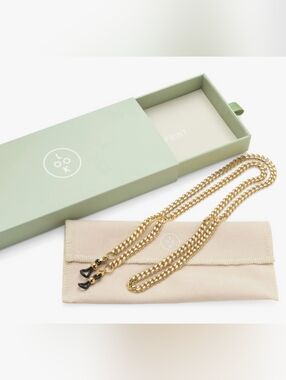 Rhyn Chain Gold Eyewear Strap